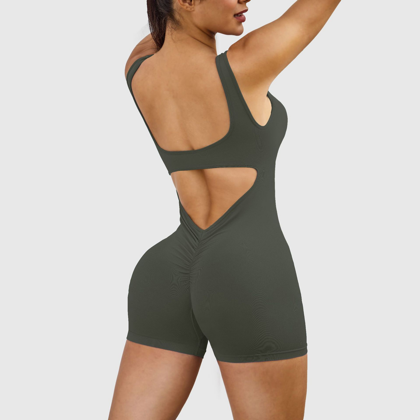 Viral V-back Jumpsuit