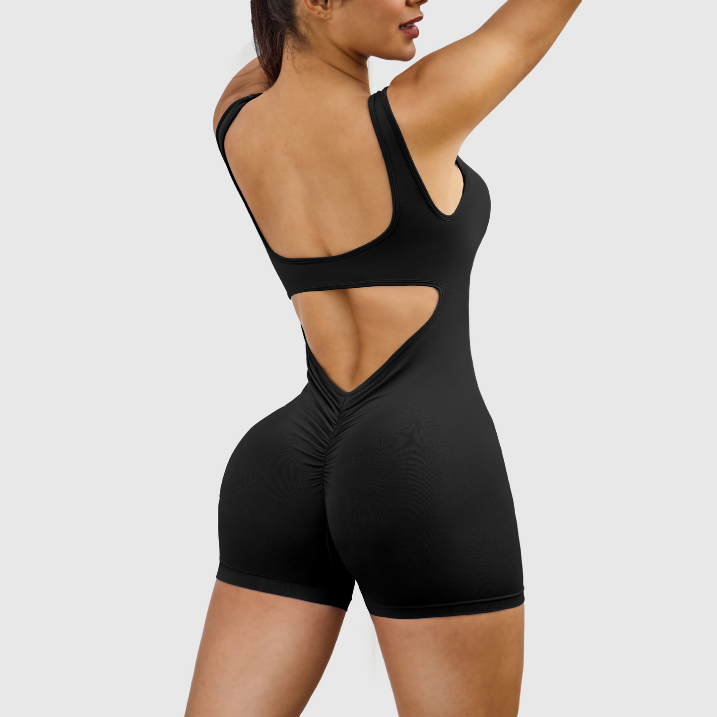 Viral V-back Jumpsuit