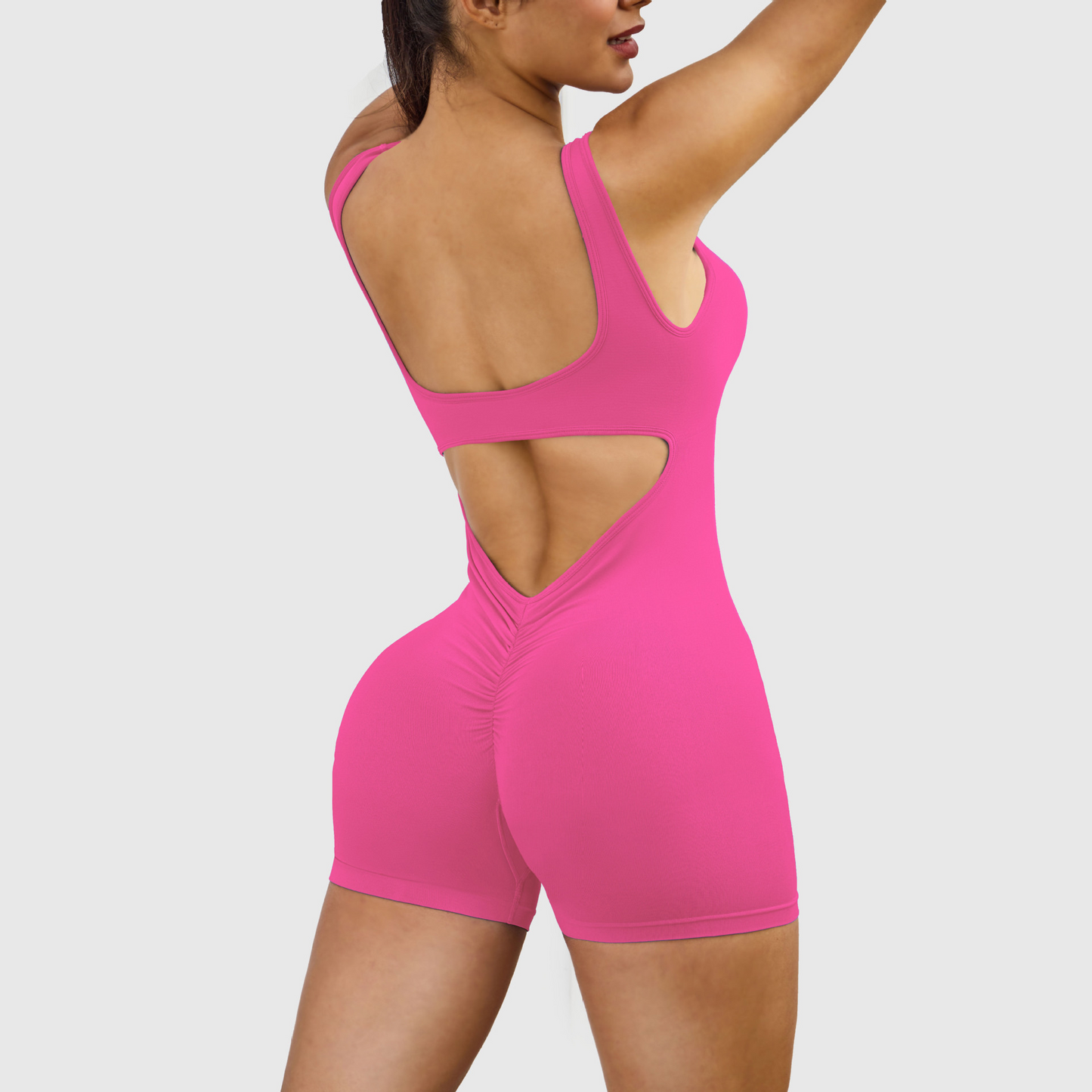 Viral V-back Jumpsuit